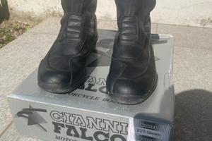 stivali FALCO in pelle per moto taglia 42