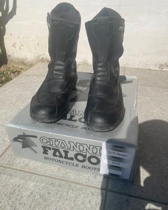 stivali FALCO in pelle per moto taglia 42