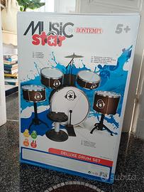 Batteria "Rock drummer" per bambini, nuova