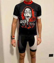 Salopette Ciclismo, completo della Casa Di Carta