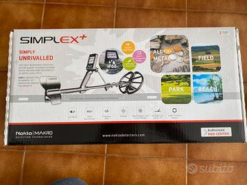 Nuovo Metal Detector simplex +  Con Cuffie