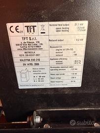 Termostufa a pellet TFT KALDYNA EVO 210-21 KW 2021