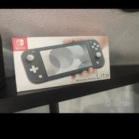 Nintendo switch lite grigia