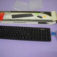 Desktop Easy Wireless Kit USB, NUOVA, tastiera e m