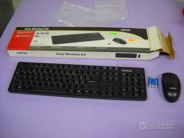 Desktop Easy Wireless Kit USB, NUOVA, tastiera e m