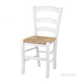 Set 2 sedie 🪑🪑 - Legno massello seduta in paglia
