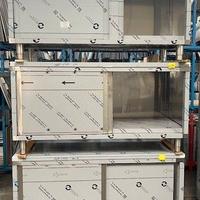 Tavolo Armadiato in Acciaio Inox, 150*70cm