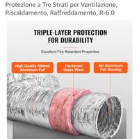 tubo flessibile coibentato VEVOR  