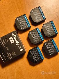 Shelly 2.5 lotto 6 pezzi