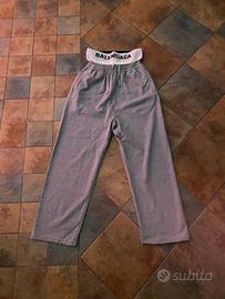 Balenciaga pantaloni-tuta grigia (baggy/oversize)