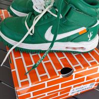 Nike Air Force 1 Mid - Pine Green Off White