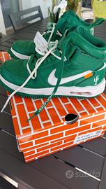 Nike Air Force 1 Mid - Pine Green Off White