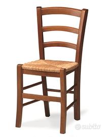 Lotto 6 sedie campagnole