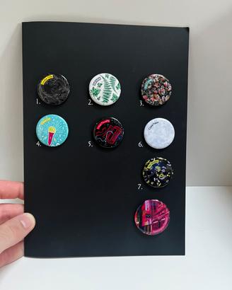 Set 7 Spille Pin’s Patrizia Pepe London Tribe