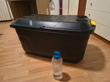 Contenitore Robusto con Ruote, 75 l, Strata