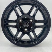 Set Cerchi in lega 15 Smart 451 dedica Brabus Nero