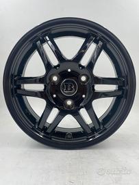 Set Cerchi in lega 15 Smart 451 dedica Brabus Nero