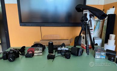 Kit completo materiale fotografico