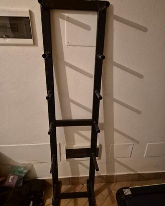 Rack porta dischi fatto a mano