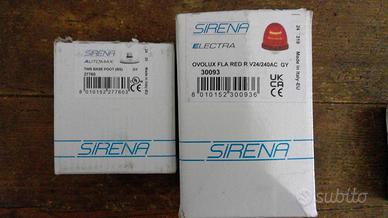 SIRENA - SIR30093 OVOLUX FLA RED R V24/240AC GY