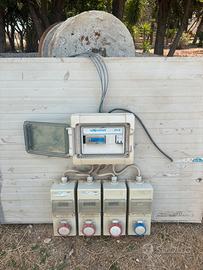 Quadro elettrico trifase e monofase