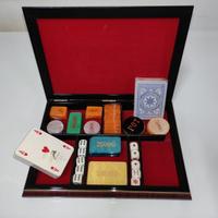 SCATOL GIOCO CARTE in ARGENTO della MODIANO