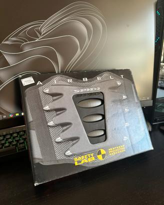 Fascia lombare protettiva per moto