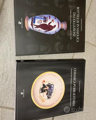 CERAMICA PUBBLICITARIA + BOTTIGLIE IN MAIOLICA