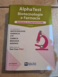 Alpha Test Biotecnologie e Farmacia Manuale di pre