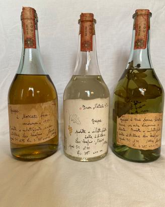 Collezione grappe uniche e autentiche