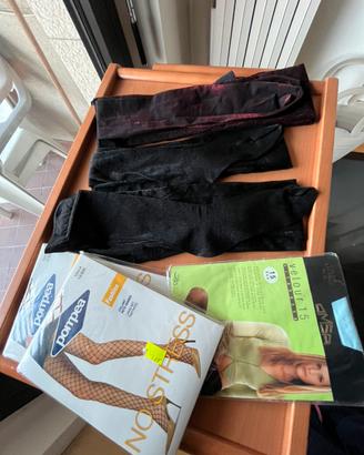 6 paia di collant taglia 2