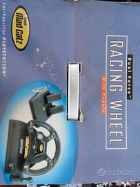 VOLANTE CON PEDALIERA 