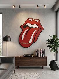 Quadro 3D Artigianale The Rolling Stones Unico