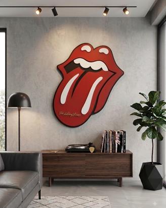 Quadro 3D Artigianale The Rolling Stones Unico