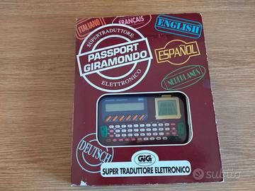 PASSPORT GIRAMONDO GIG SCHIACCIA PENSIERI GIOCO