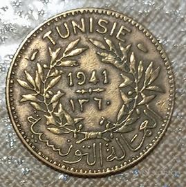 Tunisia,1 franc 1941
