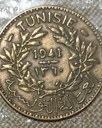 Tunisia,1 franc 1941