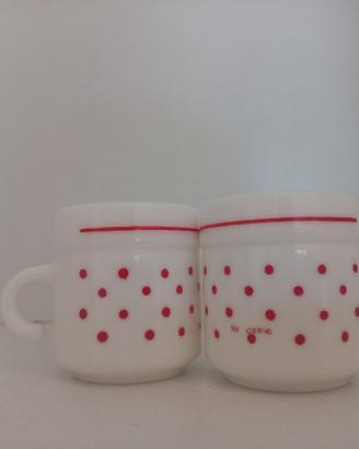 Coppia tazzine caffé by Cerve anni 70/80