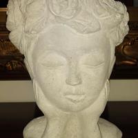 Statua portavasi, portagioie o oggetti ,bambina