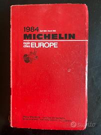 Guida Michelin Main cities Europe 1984