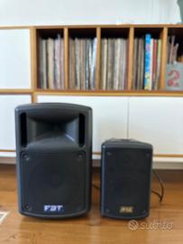 Casse FBT Maxx 2a e monitor audio tools