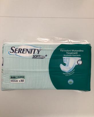 SERENITY SOFTDRY+ PANNOLONI MUTANDINA TRASPIRANTI