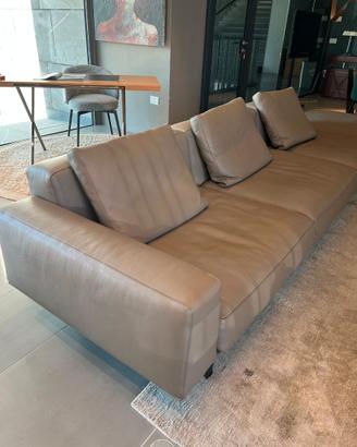 Divano design Lema in pelle