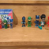 Personaggi Pj Mask e gioco di carte