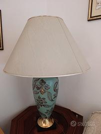 Lampada in ceramica prodotta in Toscana anni 70