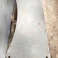 Lastra/Piano di Marmo Bianco Sagomato (Carrara)