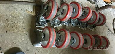 12 pezzi Ruote Girevoli Industriali per Carrelli
