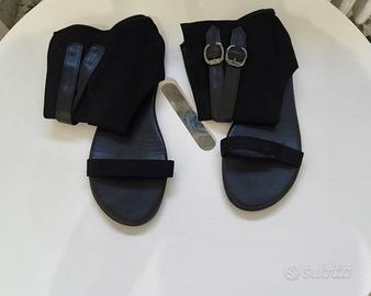 Scarpe Aperte Coperte Stinchi Cerniere N. 41 Donna