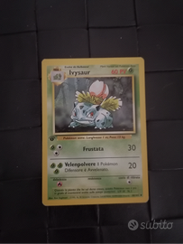 Ivysaur Base Set 1st Edition