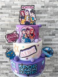 torta scenografica  kpop